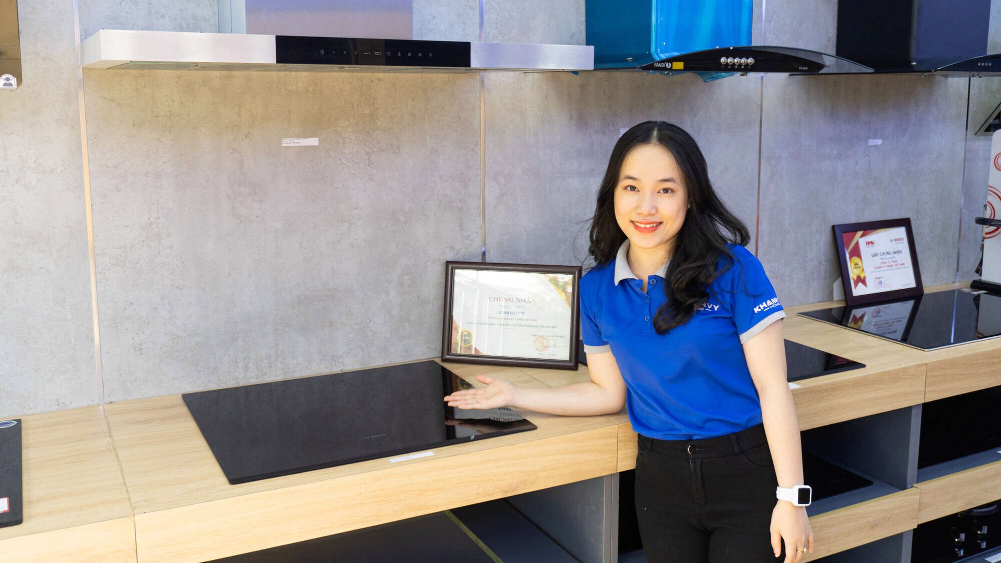 Showroom Khánh Vy Home Lý Thường Kiệt Bếp điện từ