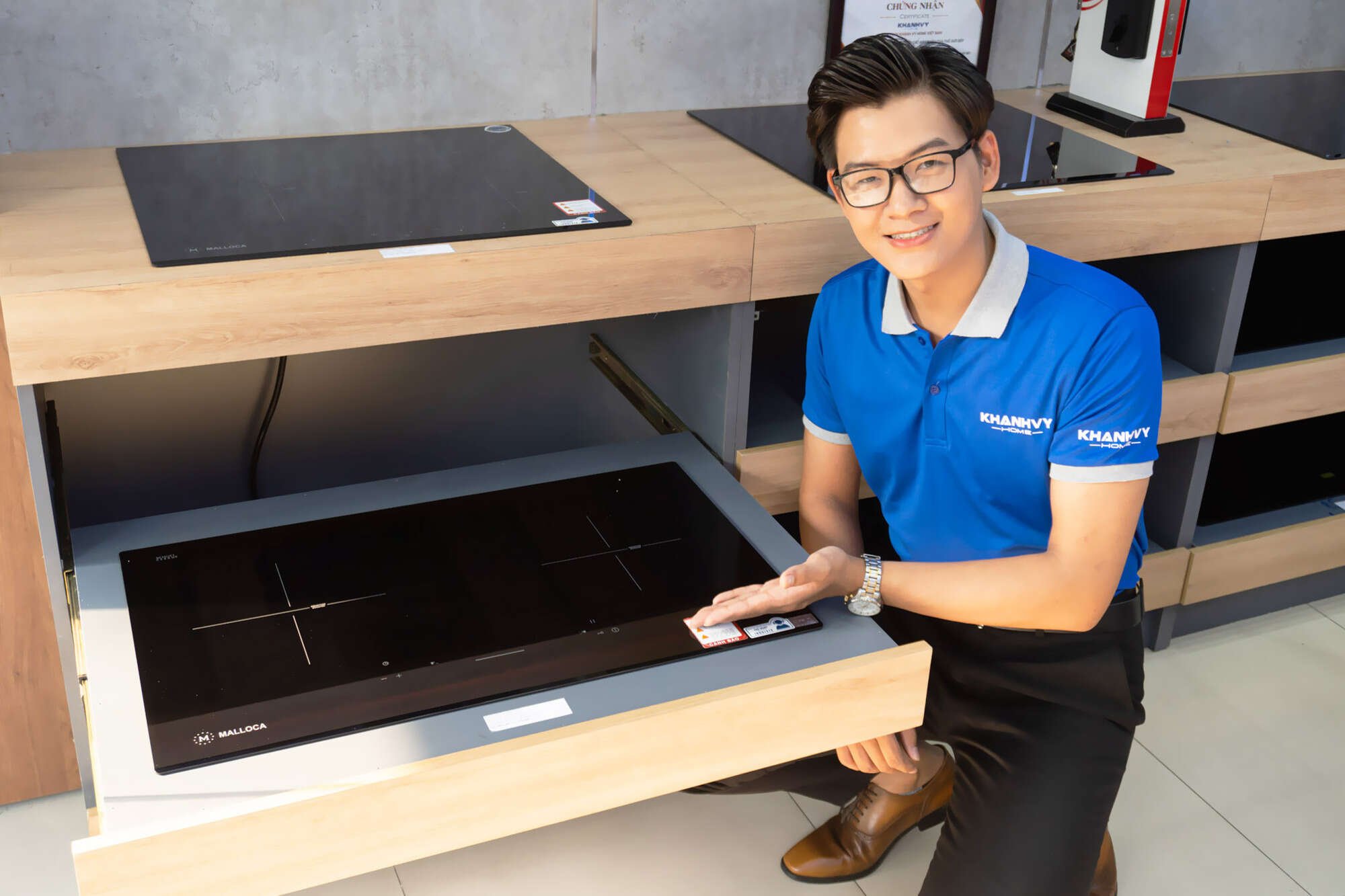 Showroom Khánh Vy Home Lý Thường Kiệt Bếp điện từ