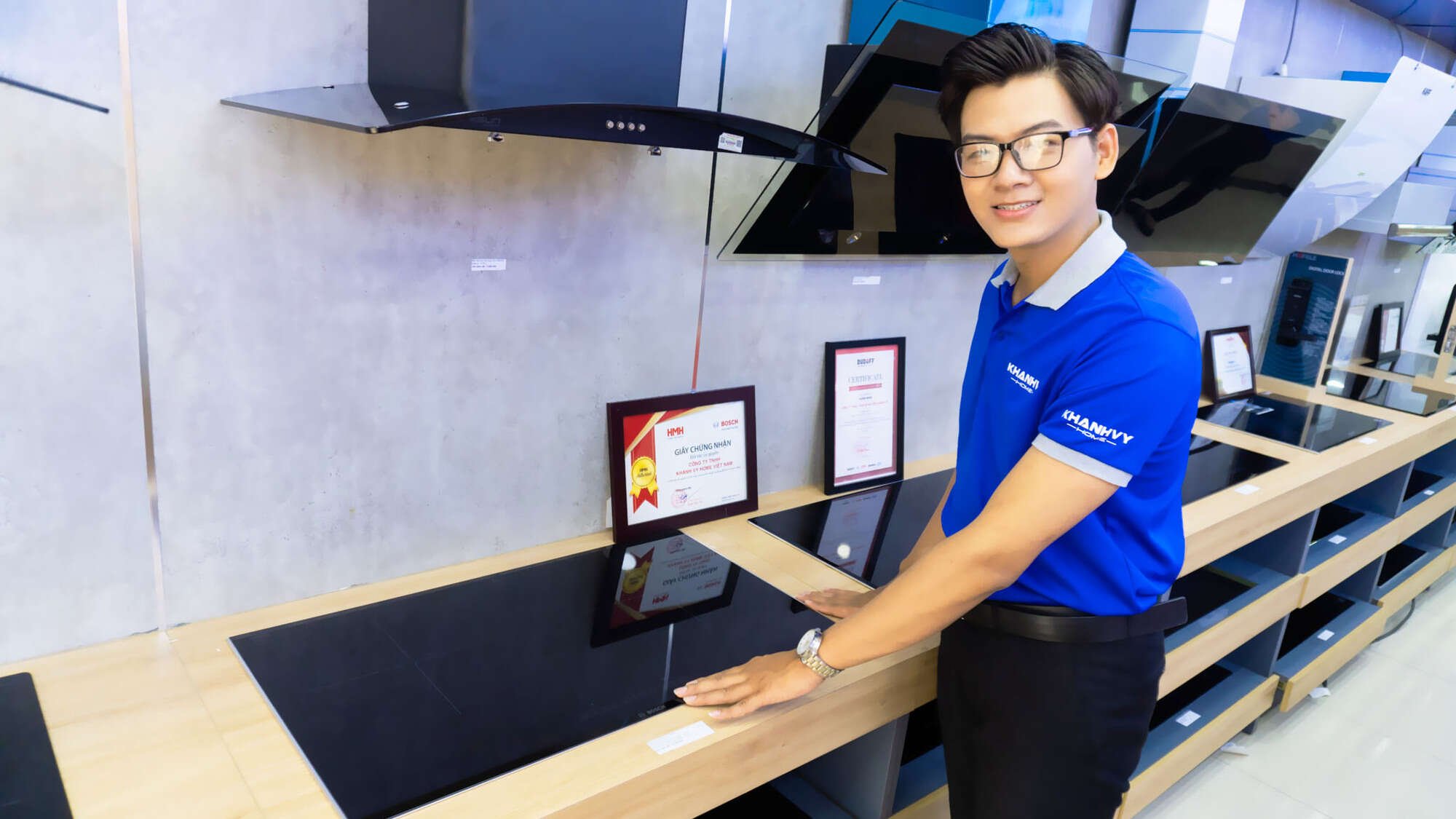 Showroom Khánh Vy Home Lý Thường Kiệt Bếp điện từ