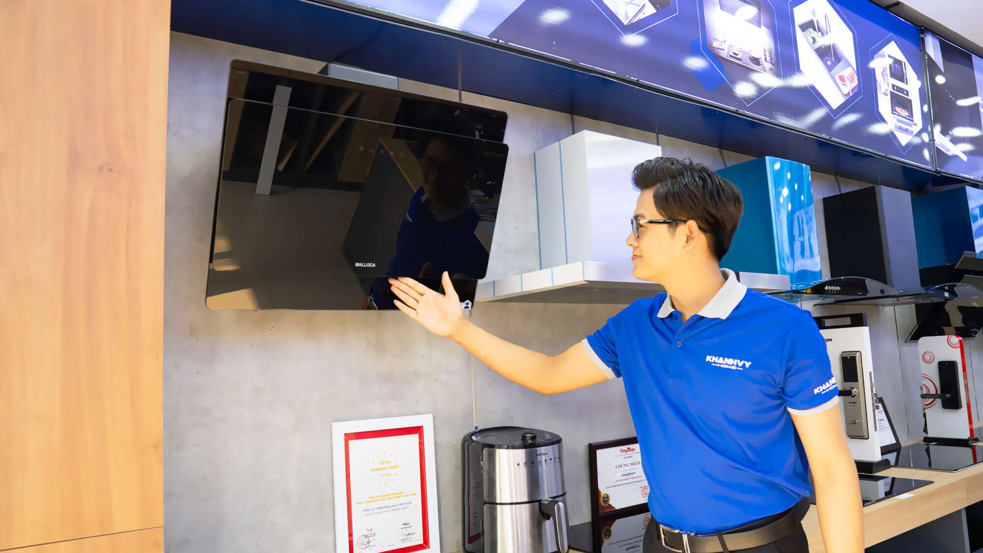 Showroom Khánh Vy Home Lý Thường Kiệt Hút mùi