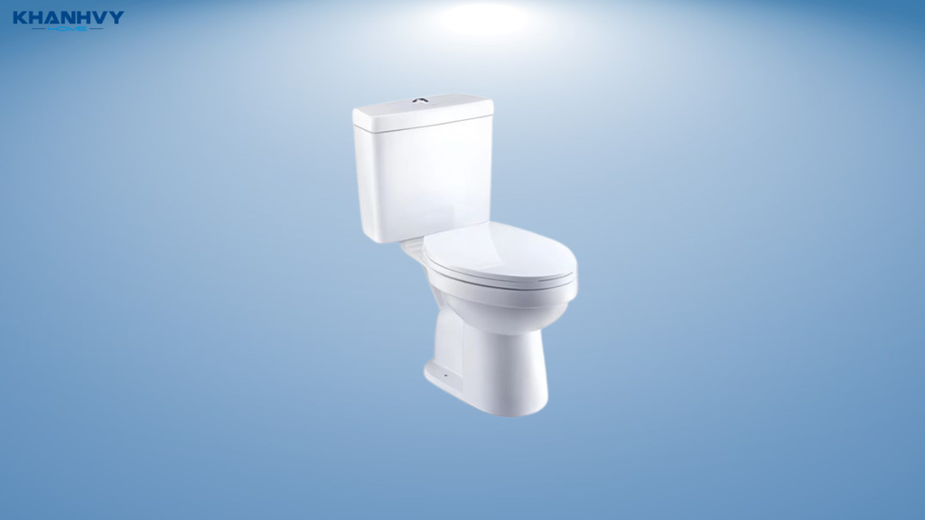 Bồn cầu 2 khối Cotto C13430 nắp đóng êm