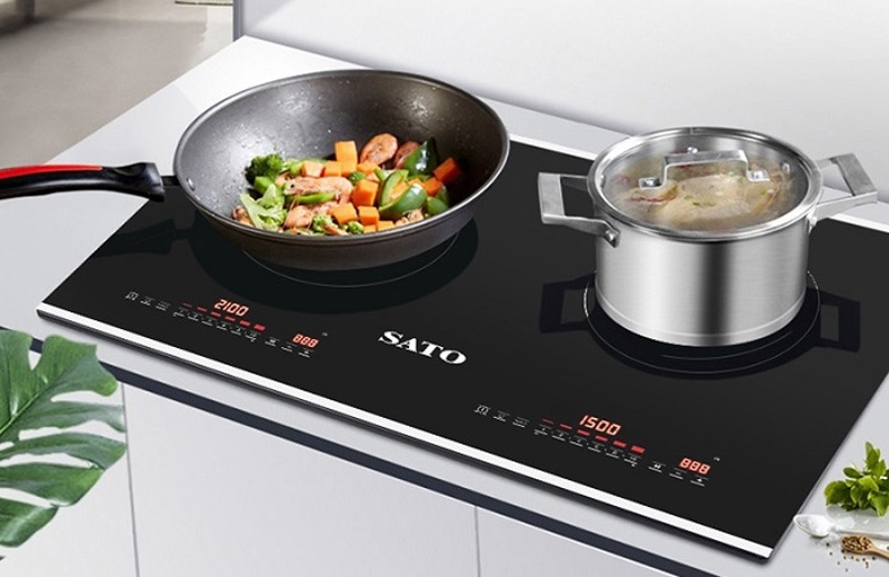 Bếp từ không gây cảm giác nóng khi nấu