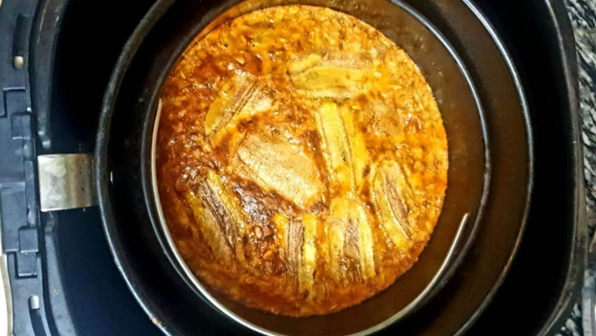 Bánh chuối yến mạch vị nguyên bản