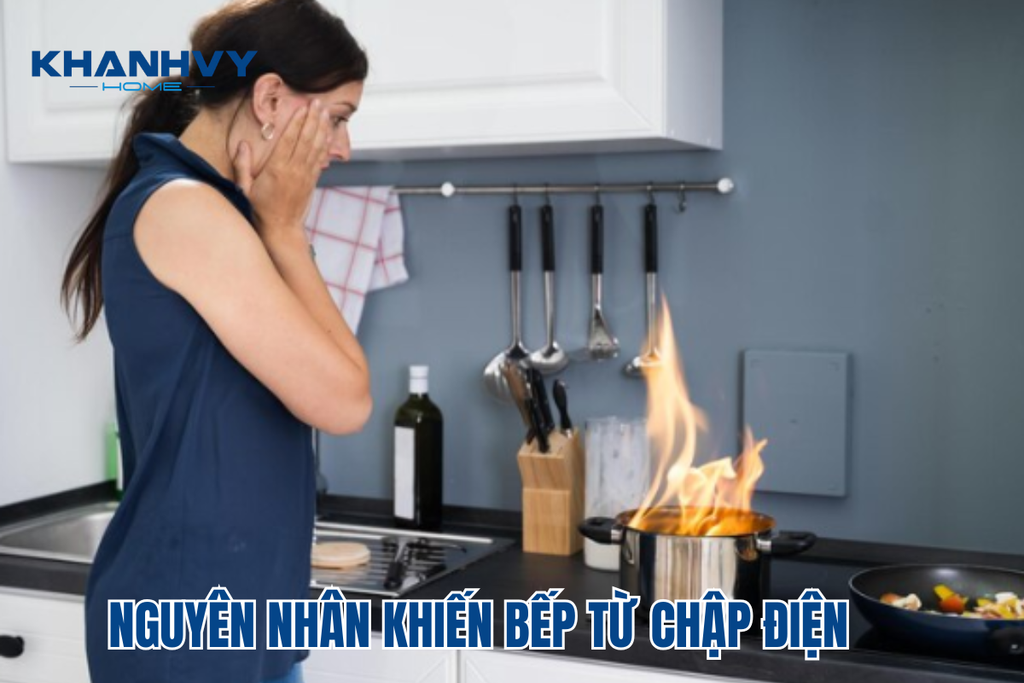 Nguyên nhân khiến bếp điện từ bị chập điện