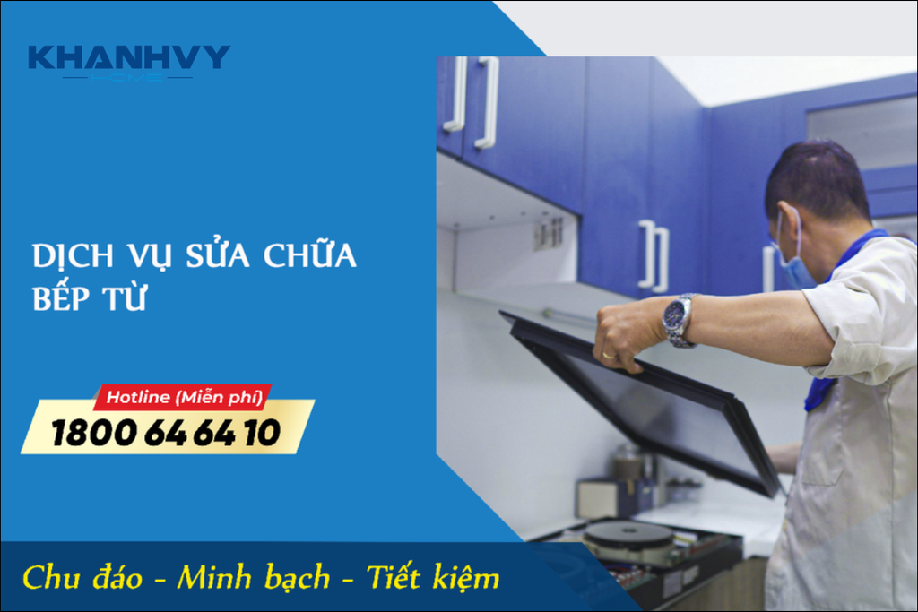 Quy trình sửa chữa bếp điện từ giá rẻ tại khánh Vy Home
