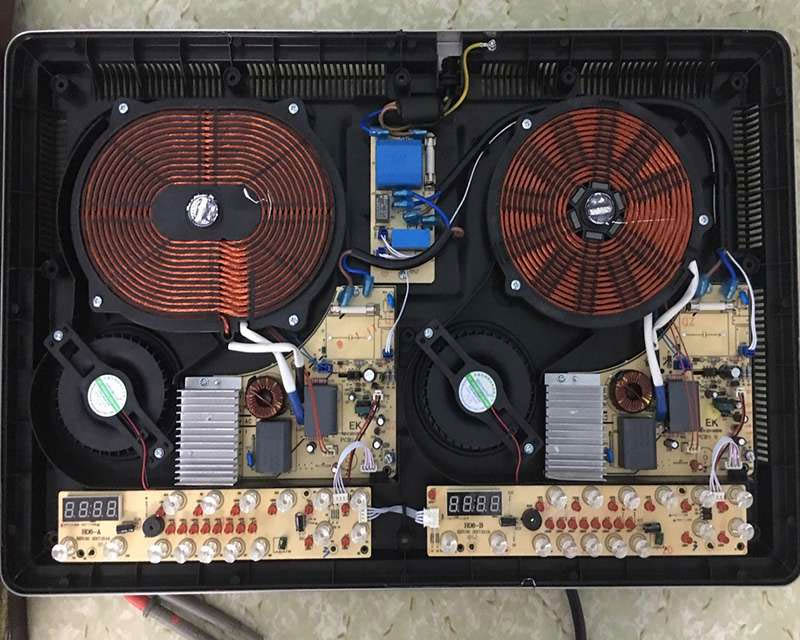 Cấu tạo của bếp điện từ