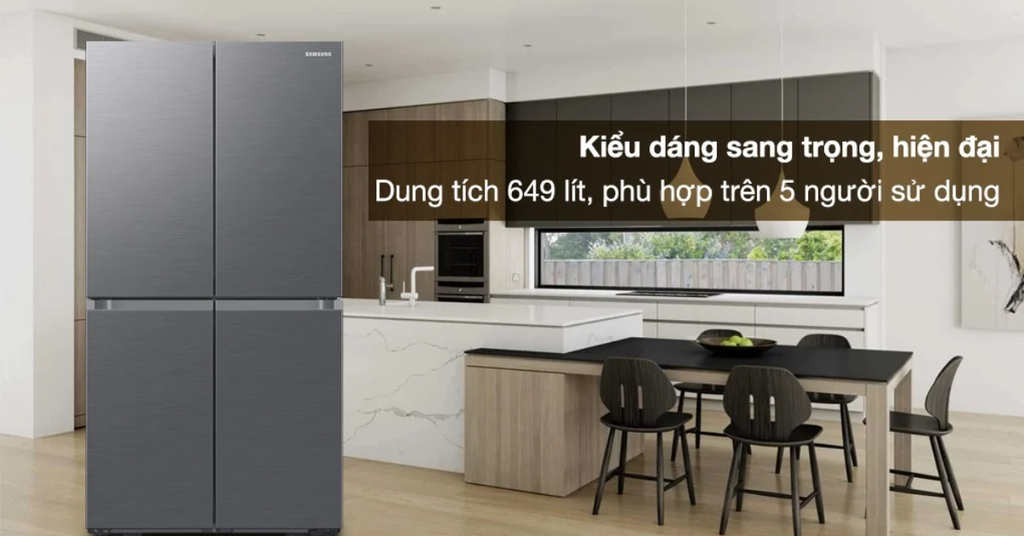 Tủ lạnh 4 cửa Samsung RF59C700ES9SV