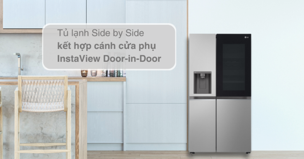 Tủ lạnh LG GR-G257SV 635 lít Inverter