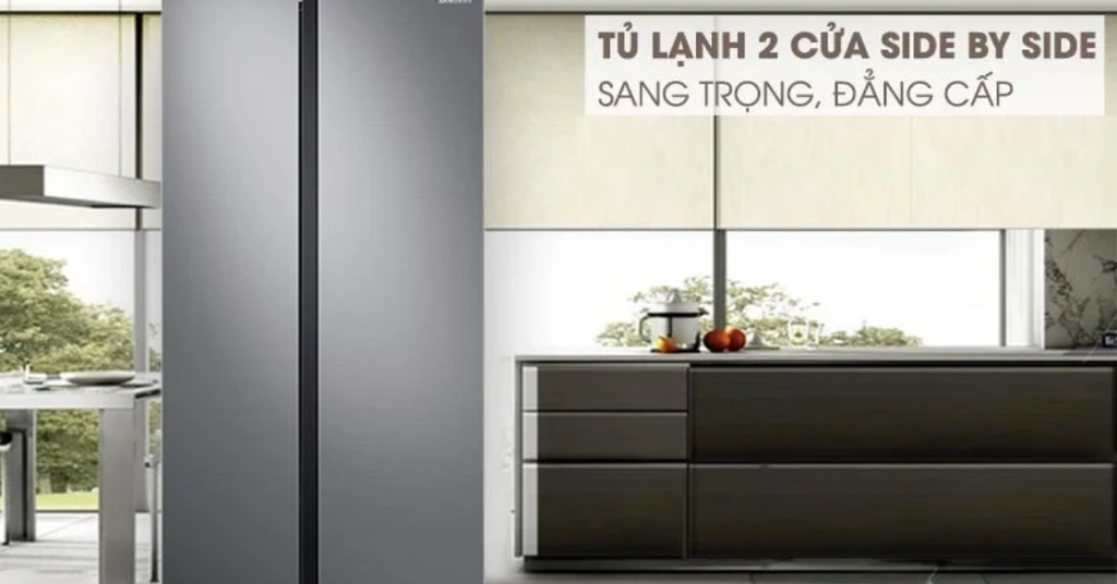 Tủ Lạnh Side by Side Samsung RS62R5001M9SV