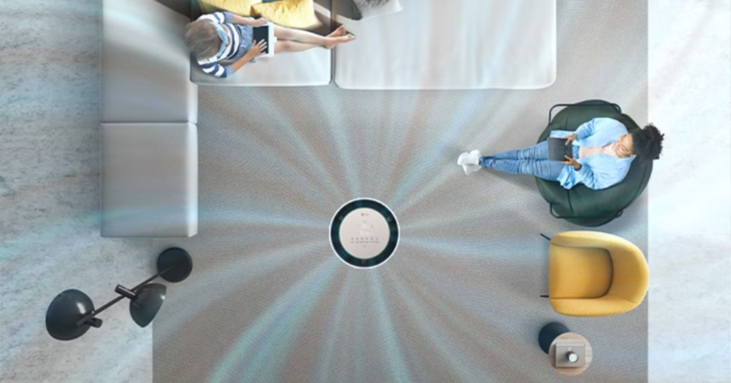 Thiết kế hút khí 360° và màu sắc sang trọng