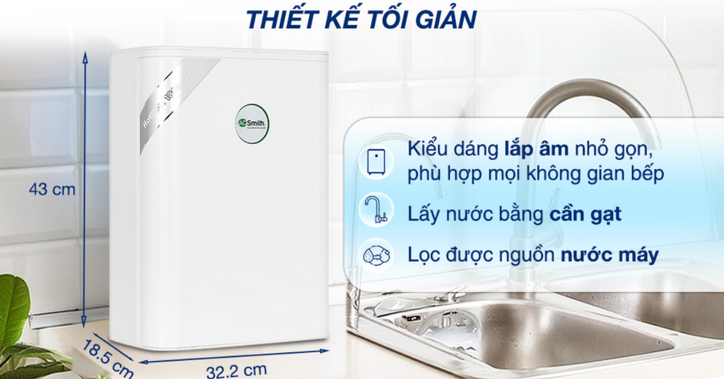 Thiết kế nhỏ gọn, tiện lợi