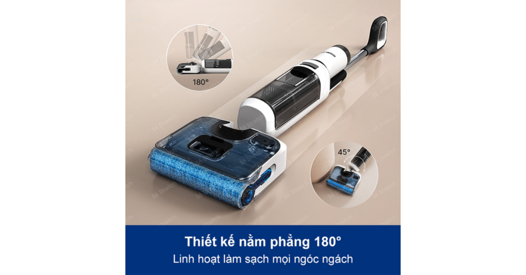 Thiết kế siêu mỏng, có thể gập nằm phẳng 180° với chiều cao chỉ 13 cm