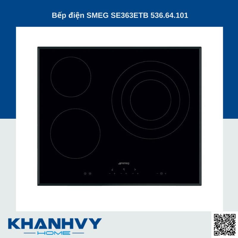 Bếp hồng ngoại SMEG SE363ETB 536.64.101
