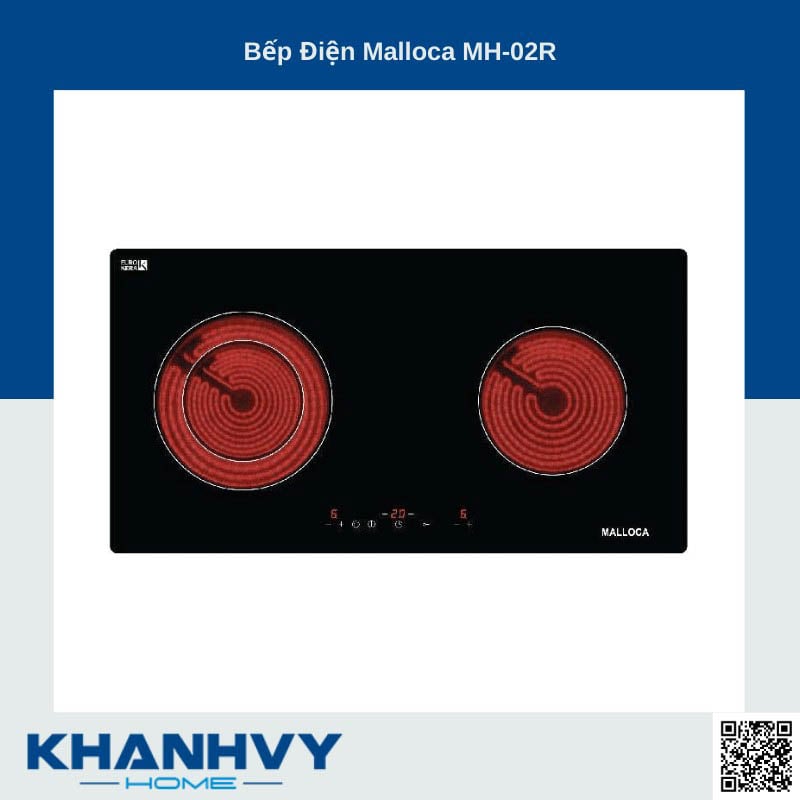 Bếp hồng ngoại Malloca MH-02R