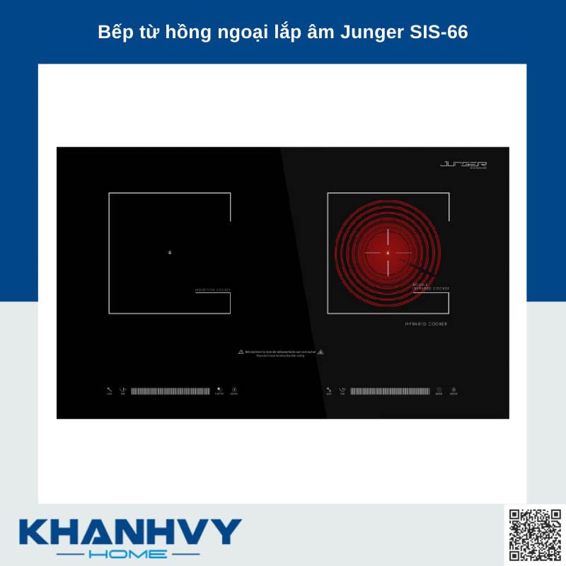 Bếp từ hồng ngoại lắp âm Junger SIS-66