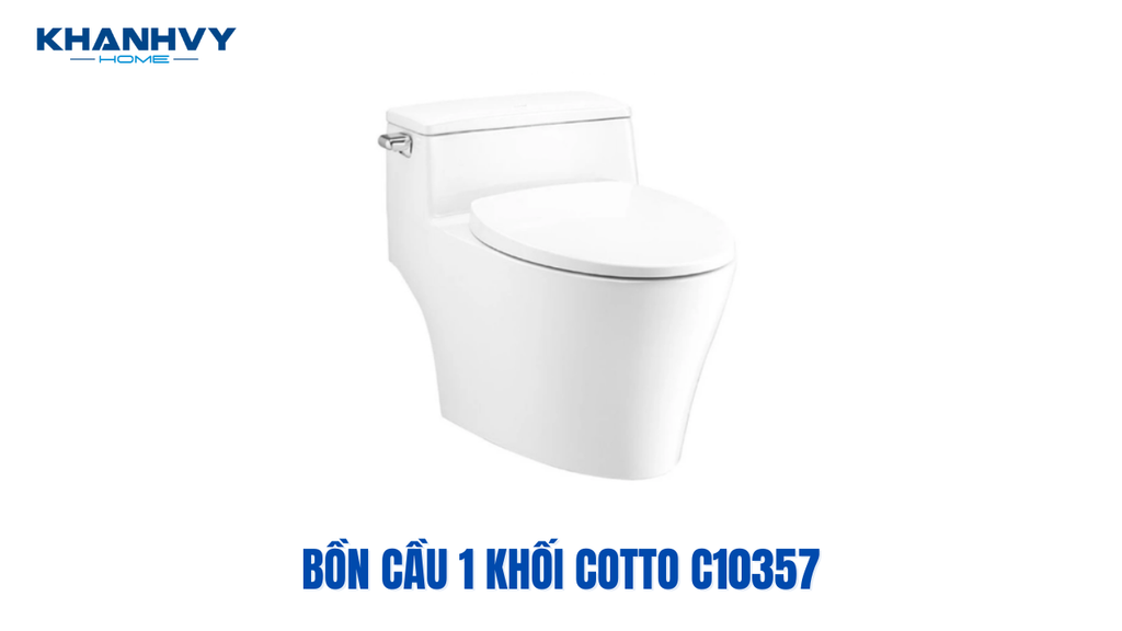 Mẫu bồn cầu 1 khối Cotto C10357