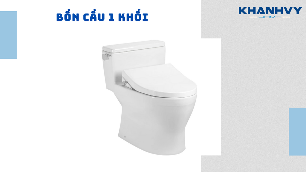 Bồn cầu 1 khối