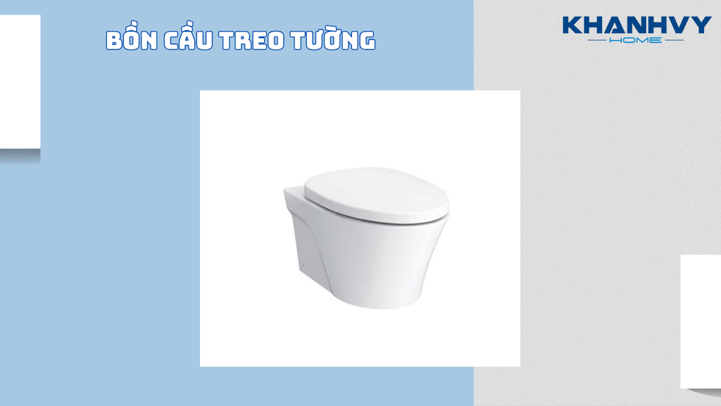 Bồn cầu âm tường / treo tường