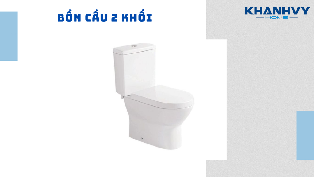 Bồn cầu 2 khối