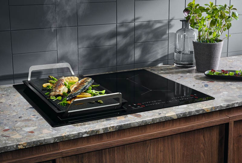 Bếp điện từ Electrolux đôi