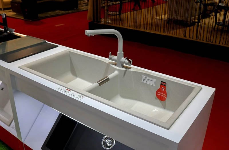 Sản phẩm chậu rửa chén đến từ thương hiệu Carysil