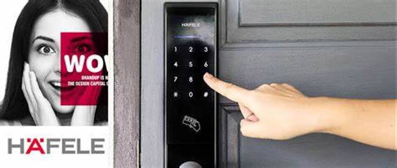 Hướng dẫn sử dụng khóa điện tử Hafele nhanh gọn, hiệu quả