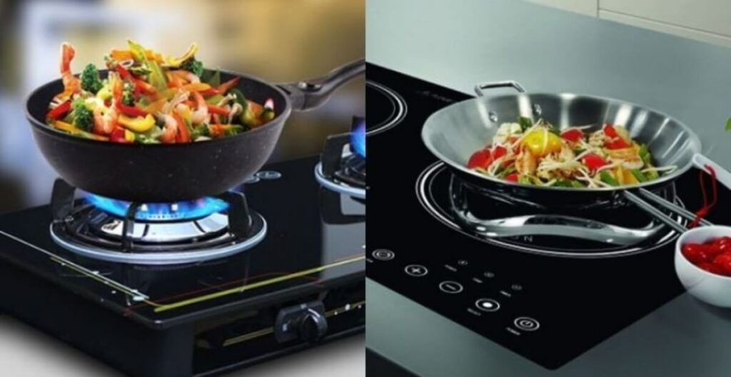 So sánh bếp điện từ và bếp ga