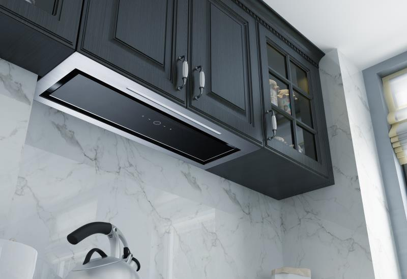Máy hút mùi KAFF KF-BI80PR tạo điểm nhấn thẩm mỹ cho không gian bếp