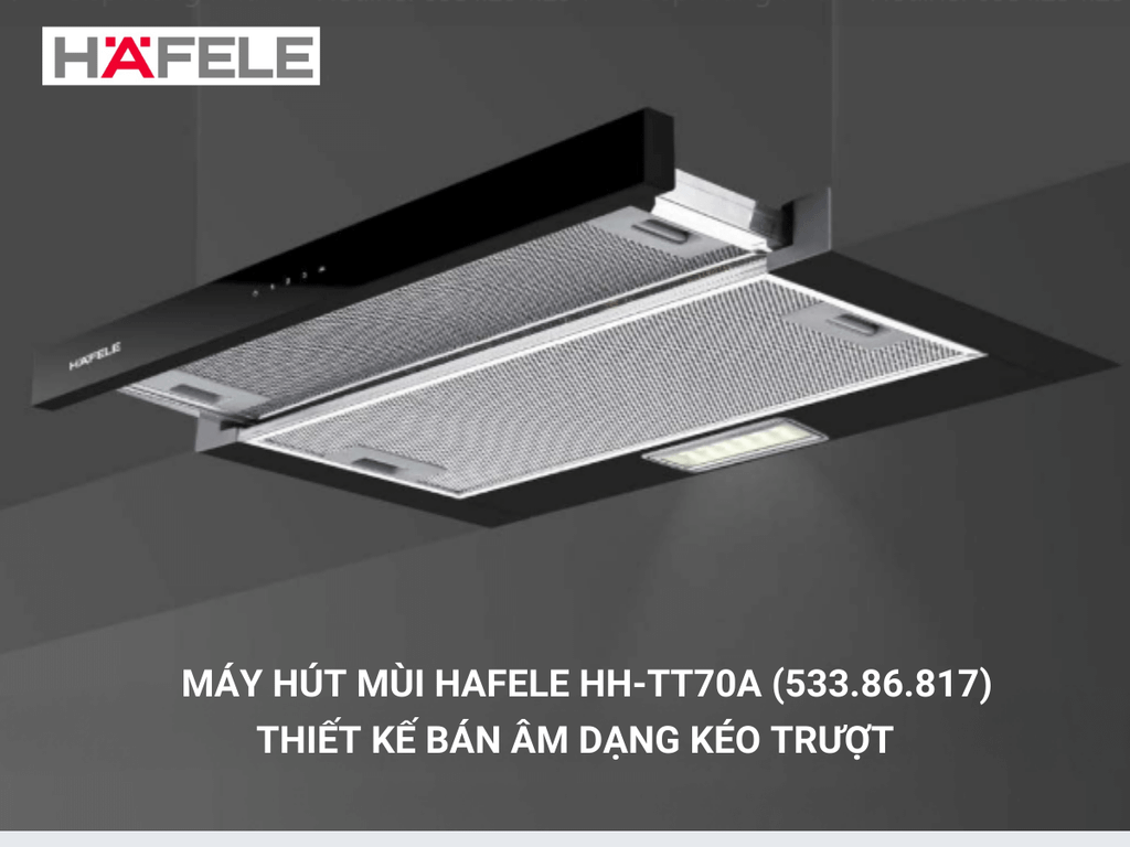 Thiết kế bán âm sang trọng và gọn gàng