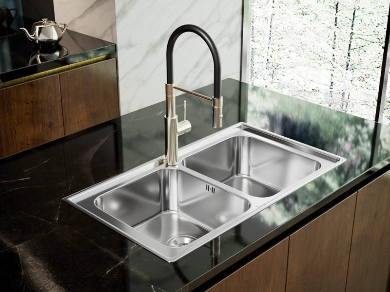 Bồn rửa chén inox có giá thành phù hợp