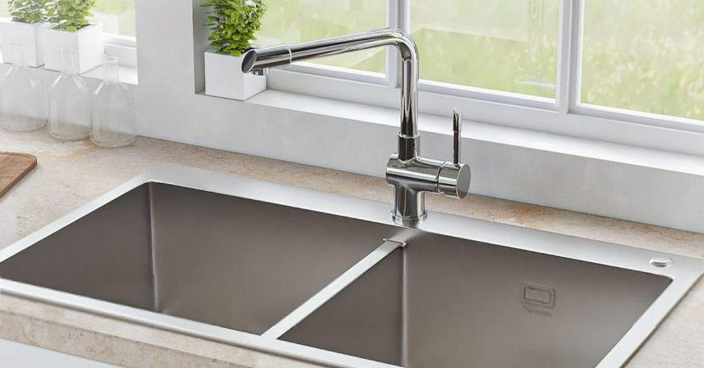 Vòi rửa bát Konox Felix Chrome