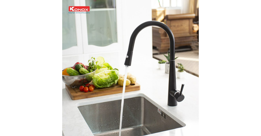 Vòi rửa bát Konox KN1901B