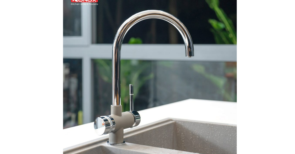 Vòi rửa bát Konox RO Trim-Water Grey