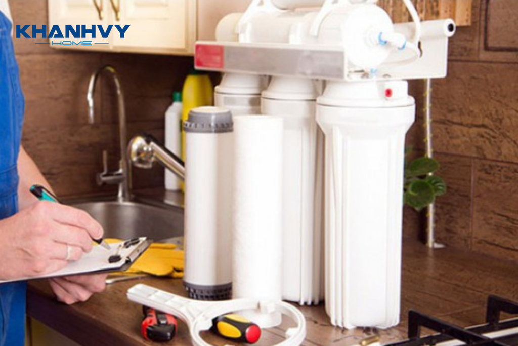 thời điểm vàng nên vệ sinh lõi lọc nước RO