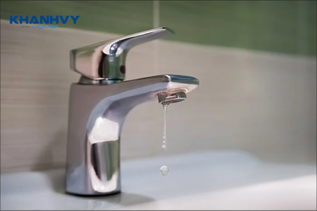 Dấu hiệu nhận biết vòi lavabo bị kẹt