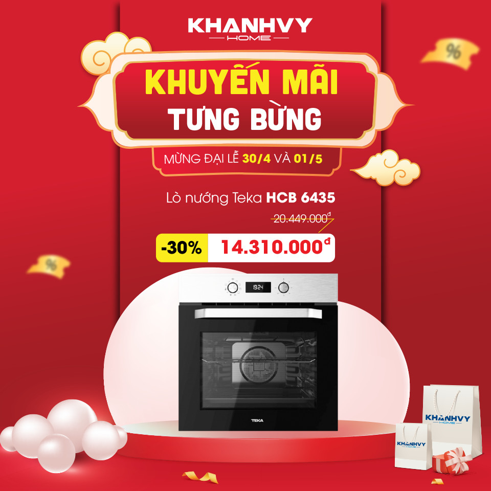 Sản phẩm lò nướng Teka tại Khánh Vy Home giảm giá đến 30%