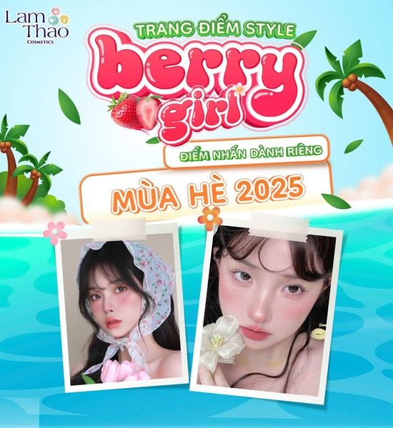 Trang Điểm “Berry Girl” – Công Thức Má Hồng Chín Mọng Đốn Tim Mùa Hè 2025