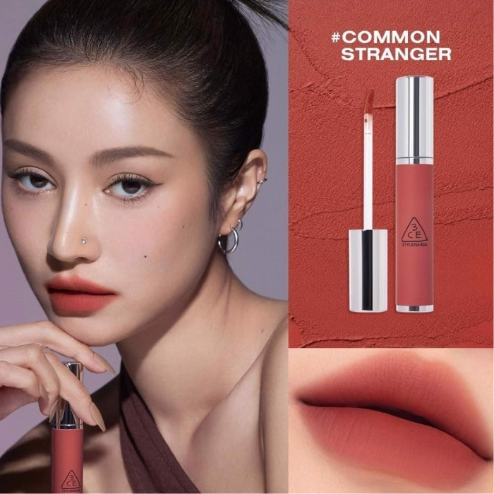 Son Kem Siêu Lì Mịn Môi 3ce Hazy Lip Clay Lam Thảo Cosmetics