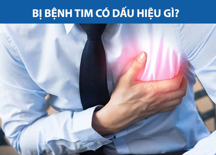 Những dấu hiệu thường gặp của bệnh tim mạch