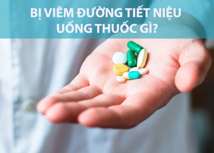 Bị viêm đường tiết niệu uống thuốc gì?