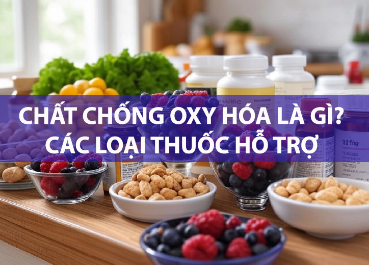 Chất chống oxy hóa là gì? Các loại thuốc hỗ trợ chống oxy hóa