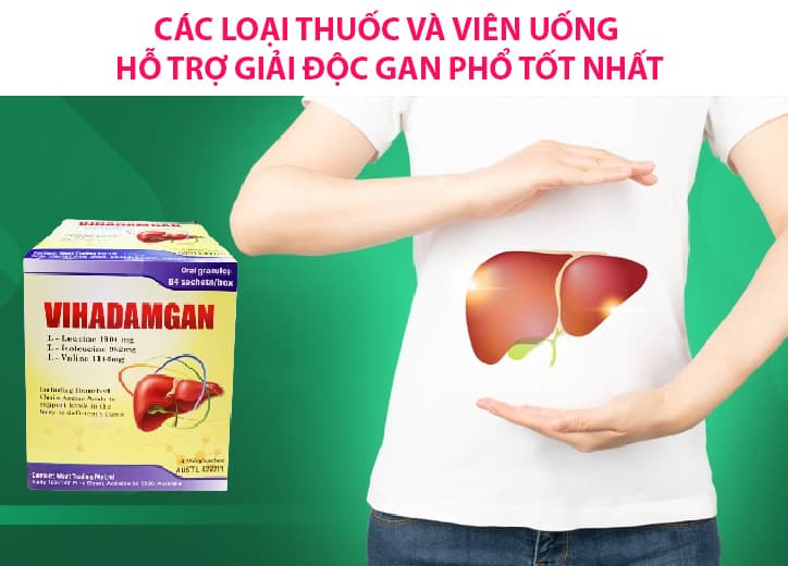 Các loại thuốc và viên uống hỗ trợ giải độc gan tốt nhất