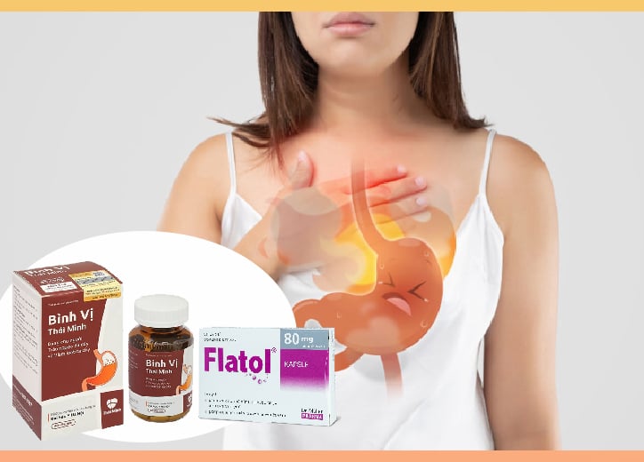 Top 6 sản phẩm hỗ trợ và thuốc chữa trào ngược dạ dày hiệu quả
