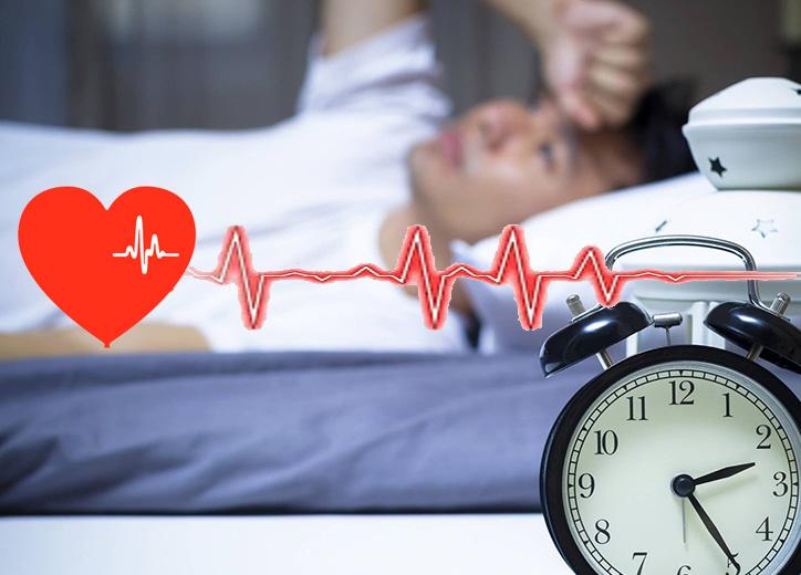 Vì sao tim đập nhanh khi ngủ?