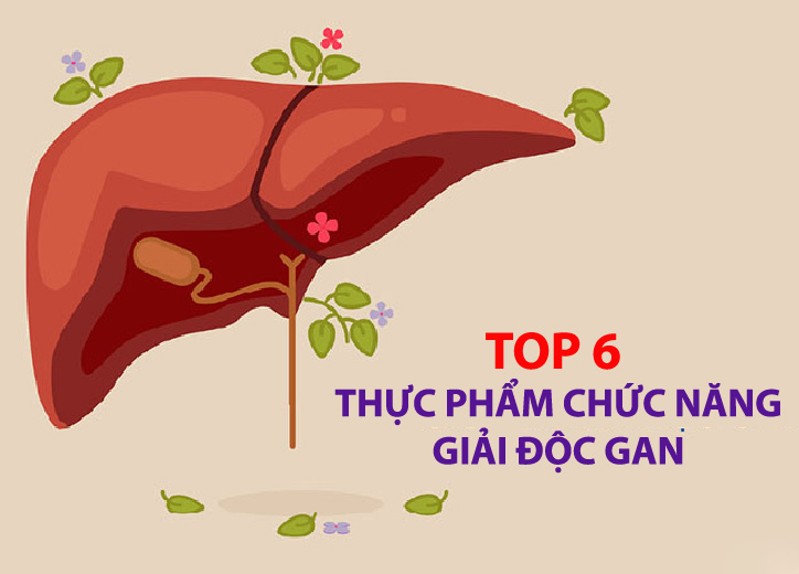 Top 6 thực phẩm chức năng giải độc gan hiệu quả hiện nay