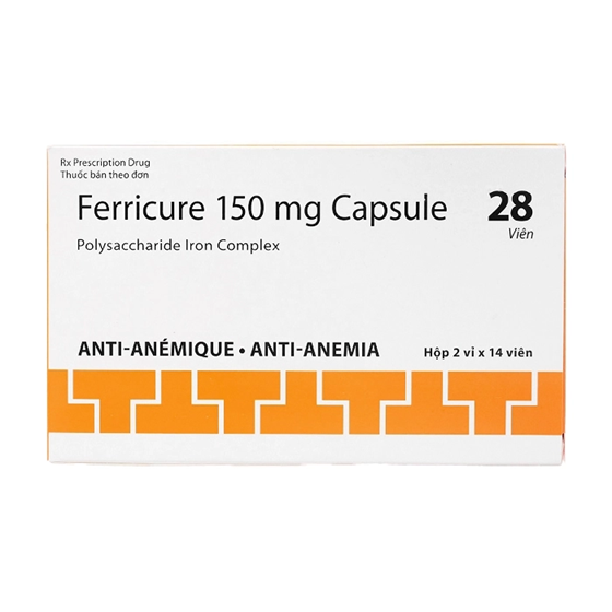 Thuốc Ferricure 150mg Trenker