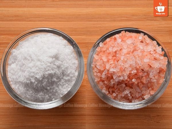 các loại muối pha cà phê muối