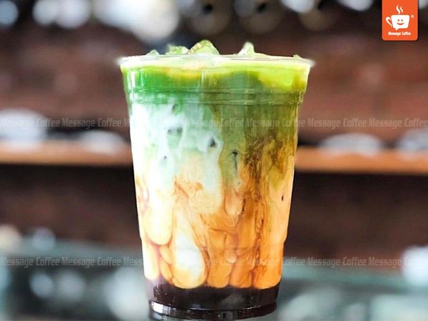 cách làm cafe cốt dừa nóng