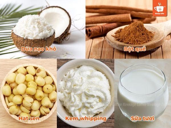 cách làm cà phê cốt dừa