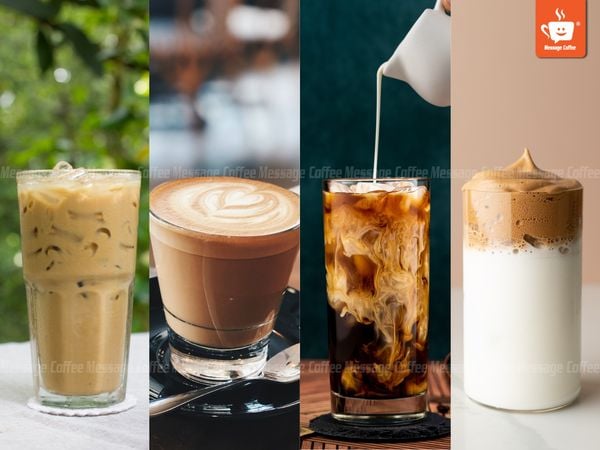 cách pha cà phê sữa